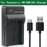 VW-VBK180, VW-VBK360, Battery Charger for Panasonic HC-V700 SDR-S70 VW-VBL090 VW VBK360 HC-V10