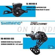Shimano Deore M6100 12 Speed MTB Groupset SL RD M6100 Shifter Rear Derailleur MTB Bicycle