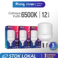 PUTIH CAHAYA Rong RIVER 3Pcs 12W 18W 24W LED Lamp White Light Bulb 6500K LED Bulb