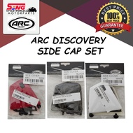 ARC DISCOVERY/ ASTRO HELMET SIDE CAP SET (RED, BLACK, WHITE)