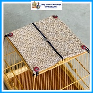 Super Cheap Crest Bird Cage Cover, Random Pattern - Duy Khang Bird Cage Accessories