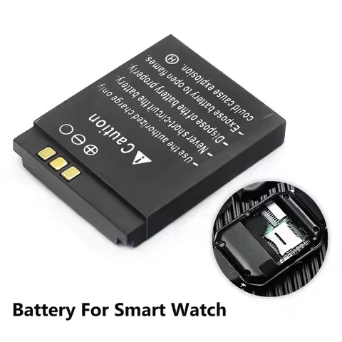 PURFIELD Smart Watch Battery LQ-S1 3.7V 380mAh lithium Rechargeable Battery For Smart Watch QW09 DZ0