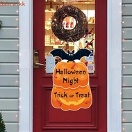 AXIOM Halloween Flags, Ghost Eyeball Haunted House Pull Flags, Easy Use Pumpkin Print 3D Ghost Garde