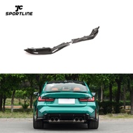 Carbon Fiber Replacement Rear Bumper Splitters for BMW G80 M3 2021-2022