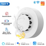 [Locsl Stock]SMATRUL Tuya WiFi pengesan penggera asap pintar perlindungan kebakaran 90db sokongan la