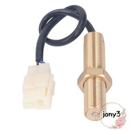JONY Rotate Speed Sensor, M16 Thread 50V AC Magnetic Tachometer, IP44 Protection Generator 2 Output 