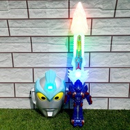 Mainan Set Topeng & Pedang ultramen - Paket Mainan ultramen