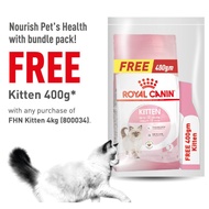 Royal Canin RC Kitten 4kg 100% Original (Expired 19/4/27) FREE RC KITTEN 400G