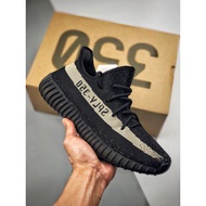 Yeezy 350 Boost V2 Men's and Women's Sports Running Shoes Black/White