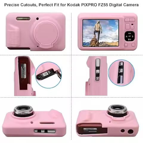 Soft Case For Kodak FZ55 camera bag silicone protective case FZ55 Camera Case with Cover Dust and Dr