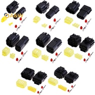 A&W 1 set 1/2/3/4/6/8/10/12 Pin Way Waterproof Wire Connector Plug Car connectors