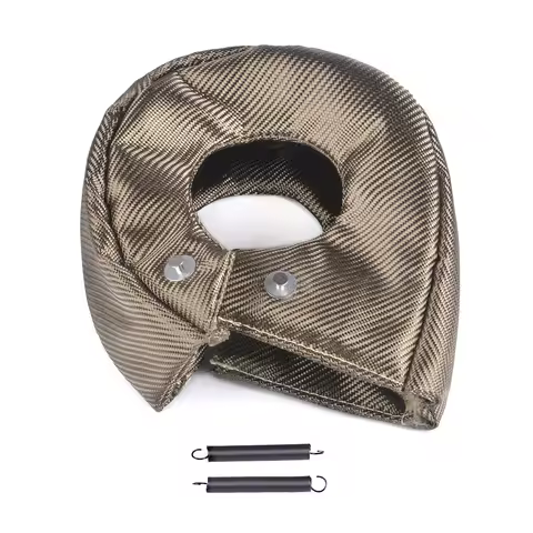 Turbo heat shield TITANIUM T2/T3/T4/T6 turbo blanket for Any T2/T3/T4/T6 TurboCharger barrier 1,800 