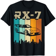 Men's cotton T-shirt Rx-7 JDM Japan Motorsport Efini Japanese Sports Car Vintage T-Shirt High qualit
