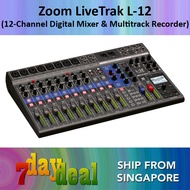 Zoom LiveTrak L-12 — (12-Channel Digital Mixer &amp; Multitrack Recorder)