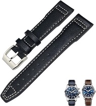 Genuine Leather Watch Strap 20mm 21mm 19mm 22mm Cowhide Watchbands For IWC Mark Big Pilot Spitfire PORTOFINO Watch Accessories