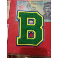Letter Number Patch 10cm