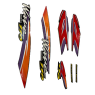 TK-10 | 99th generation Thai wave 110 stamp set, 3-layer premium product, purple red color for visco