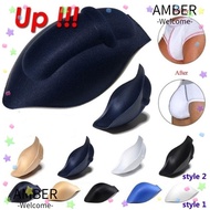 AMBER 6 Colors Bulge Pad Men Briefs shorts Jockstraps Swimwear Enhancer Cup