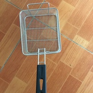 Electric fryer basket, electric fryer racket