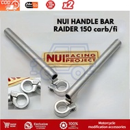 2pcs NUI HANDLE BAR ALLOY FOR RAIDER 150 CARB / FI