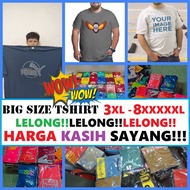 🔥🔥🔥🔥Tshirt Big Size 3xl/4XL/5XL/6XL/7XL/8XL🔥🔥🔥🔥