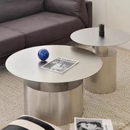 Lacquer-Free Italian Stainless Steel Irregular Modern Full Package Coffee Table Light Luxury Househo