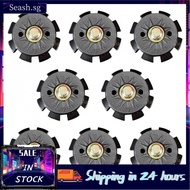 Seashorehouse [Leap Star 10 Easy Install TPU Soft Spikes Set for Cricket and Shoes Black Size