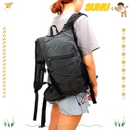 SUHU Cycle Hydration Backpack, High Visibility Reflective Lightweight Cycle Backpack, Portable Black