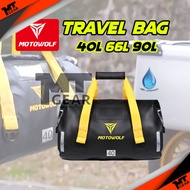 Motowolf MDL0701 40L-90L Waterproof Dry Duffel Bag Oversize Adventure Dry Sports Bag For Motorcycle,