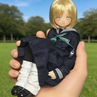 Bjd6分娃衣ob22 24小布azone校服licca丽佳高校可爱制服(仅娃衣6.2 BJD 1/6 doll clothes OB22 24 Blythe Azone school uniform