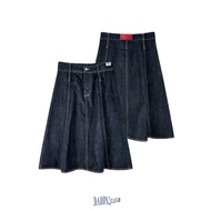 DADDYCLUB | Ethan Jeans Midi Skirt กระโปรงยีนสื สุดน่ารัก