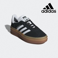 ADIDAS GAZELLE BOLD Women's Sports Casual Shoes Black German Training Thick-Soled Classic Retro IE08