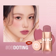 O.TWO.O Cheek Lip Blush Stick Matte Cheek Makeup Anti Air dan Tahan Lama Blush on glowing tahan lama