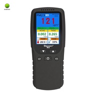 9 in 1 Air Quality Monitor Indoor Outdoor PM2.5, PM1.0, PM10, HCHO