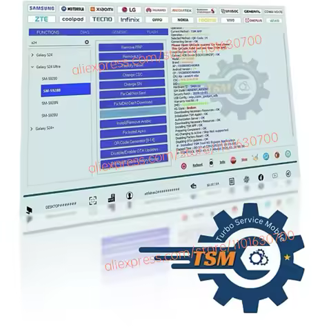 TSM-TOOL TSM Tool 1 Day Powerful For Qualcomm MediaTek Unisoc Kirin Unlocking Flashing Tool
