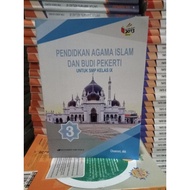Islamic Religious Education and Character Education Book for Grade 9 Junior High School Erlangga