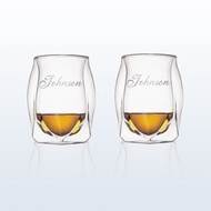 Norlan Whisky Glasses|訂製文字雕刻威士忌對杯 客製化生日禮物