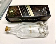 Glenfiddich 威士忌樽  Whisky Art Crafted Bottle 自製 玻璃瓶 手工 藝術品 窯燒藝術 盛盤擺飾收藏  家具裝飾擺設 工藝品 鎖匙 銀包手錶收納 托盤連 Johnnie Walker 威士忌盒
