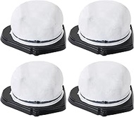 Aunifun 4 Pack Dust Cup Filters for Shark SV75Z Pet-Perfect Cordless Bagless Portable Hand Vacuum an