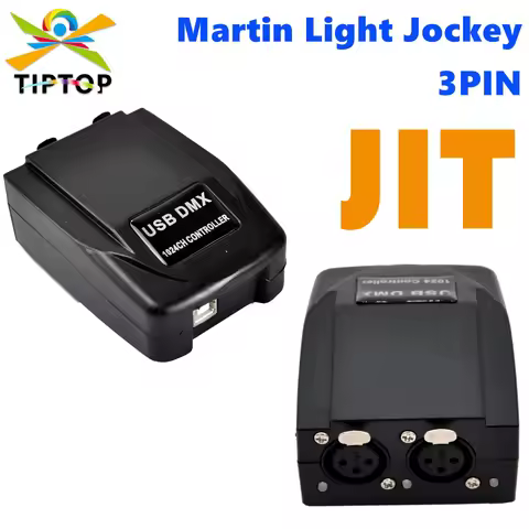 TIPTOP 3 PIN Martin Light jockey USB1024 DMX Controller Stage Lighting USB Console Light Jockey Doug