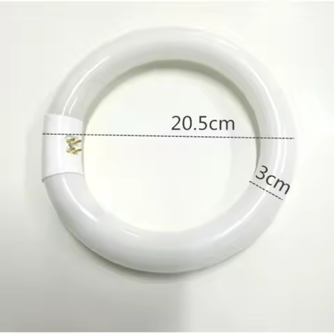 T9 Fluorescent Lamp Ring Tube 22W Circle Energy-saving Light Thick Tube 4-PIN Outer Diameter 20.5cm 