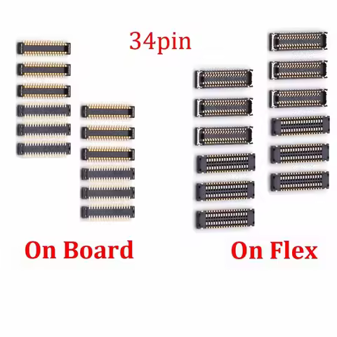 5pcs For Samsung Grand Prime G531 G532 J2 G530 G531H G531F G530H G530F Prime FPC Connector On Mother