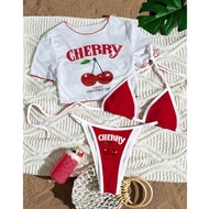 BikiniStoreVn: 3-Piece Bikini with Outerwear S12 - Sexy 3-Piece Bikini - Beautiful Beach Bikini
