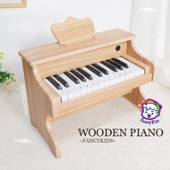 25 Keys Kids Wooden Piano/Digital Piano for toddler/Mini Musical Toy/Baby Keyboard/Music Educational