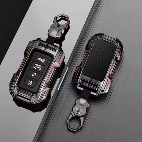 Zinc Alloy Smart Key Case Cover Fob For Hyundai IX35 Elantra Sonata 8 9 For Kia Sportage K5 K2 Soren