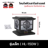 โคมไฟหัวเสา โคมไฟรั้วบ้าน โคมไฟกำแพงบ้าน โคมไฟแต่งสวน โคมไฟ 150W 200W 250W 350W โคมไฟโซล่าเซลล์ มีเซ