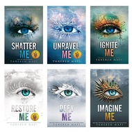 1/3pc Tahereh mafi Novel Book in English Shatter Me Unravel/Ignite/Restore/Defy/Imagine Me