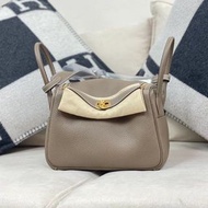 Hermes Lindy 26 大象灰 金扣 B STAMP