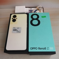 Oppo Reno 8Z 5G ram 8GB 256GB Bekas - Fullset Resmi - Reno 8 Z second