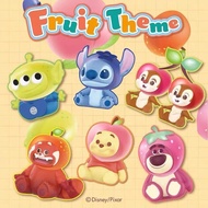 [Genuine] Miniso Anime Co-Branded Fruit Theme Series Blind Box, Stitch, Pooh Figure Toy Doll, Cute Three-Eyed Doll Doll Decoration